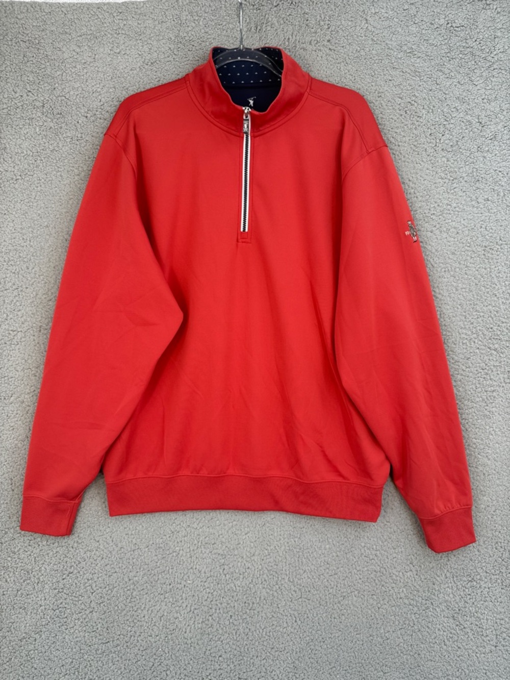 Fairway & Greene Tech Quarter Zip Mens XL long sleeve pullover sweater Golf logo
